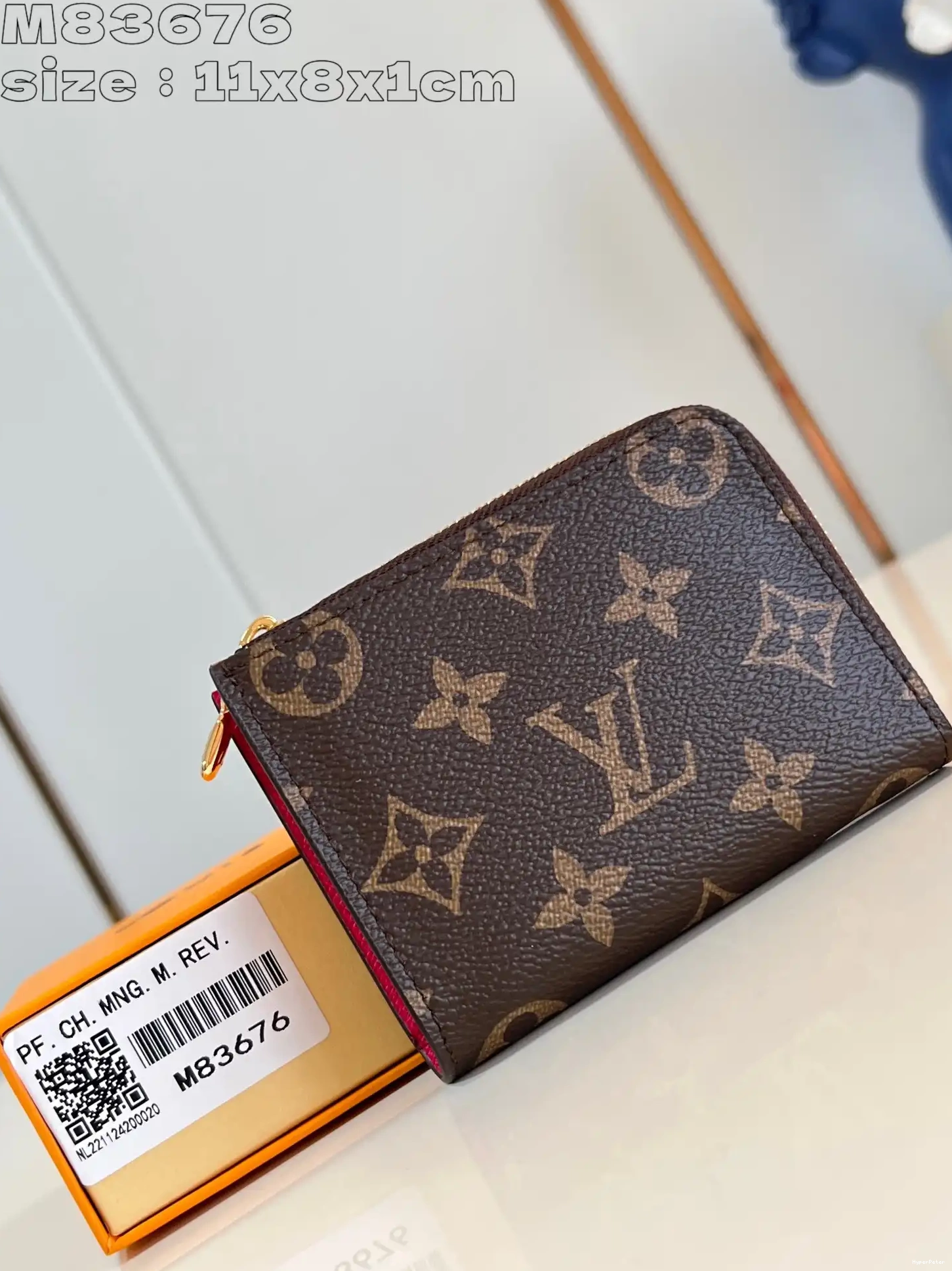 Wallet-11*8.5*1.5CM Louis Compact Vuitton Noa 0602